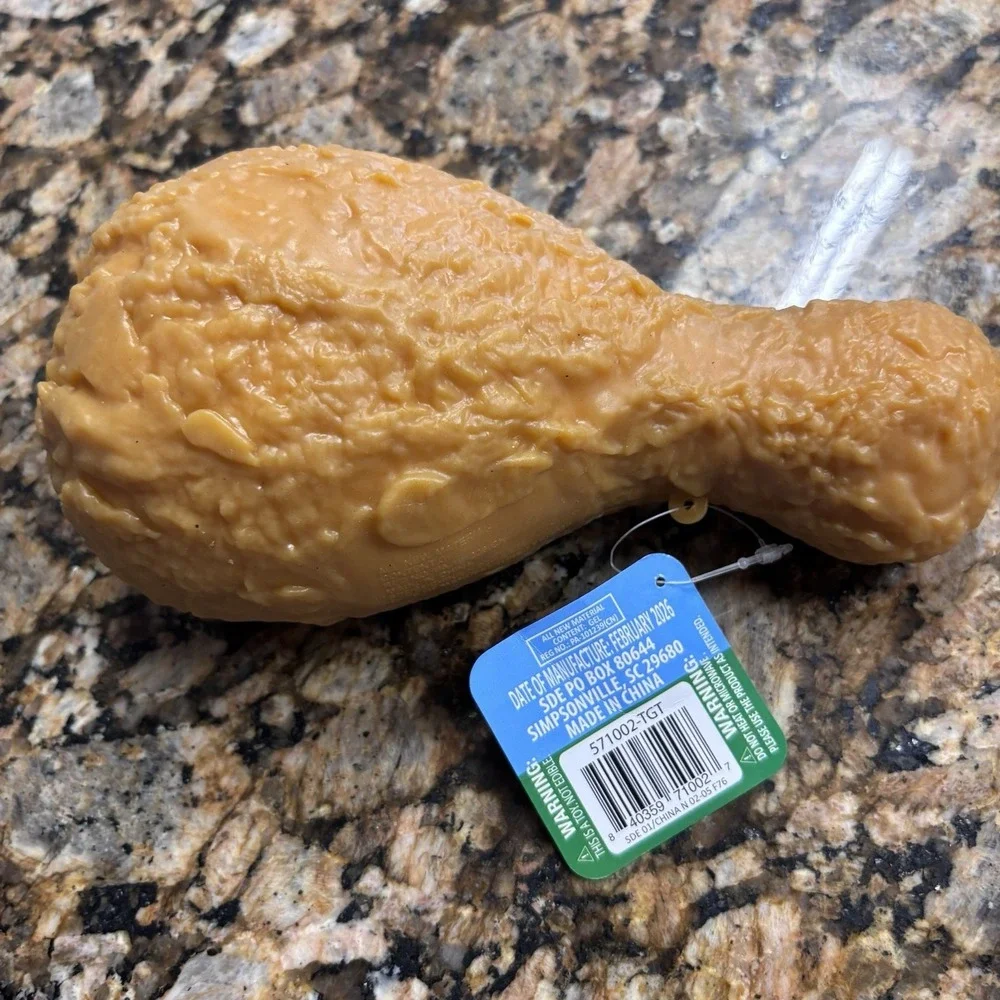 Sunny Days Jumbo Fried Chicken Leg Squeeezy Squishy Toy Squeezy Viral Sensory